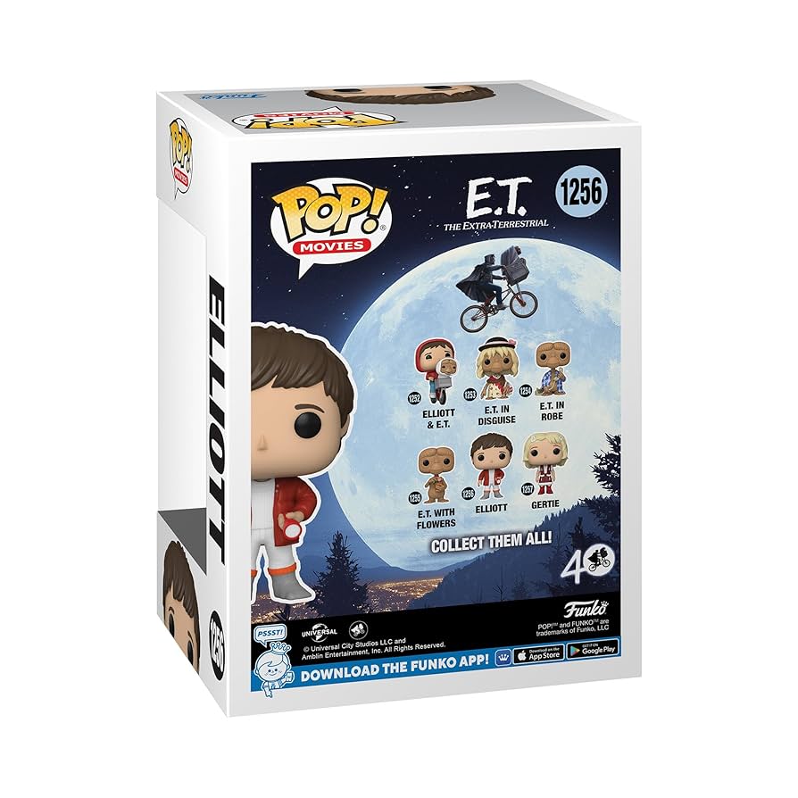 SF+ファンタジー+ホラー FUNKO - FIGURE E.T. ELLIOTT &amp; E.T. Amazon.com: Funko Pop! Moment: E.T. The Extra-Terrestrial